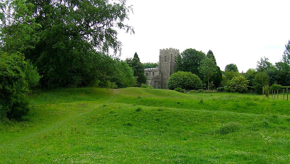 Featured image for “Clavering Castle: a mysterious moated monument”
