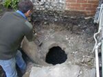 Digging well
