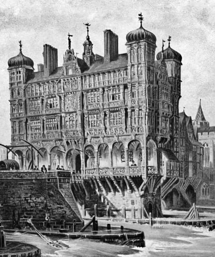 Image for the Tweet beginning: Nonsuch House, which was finished